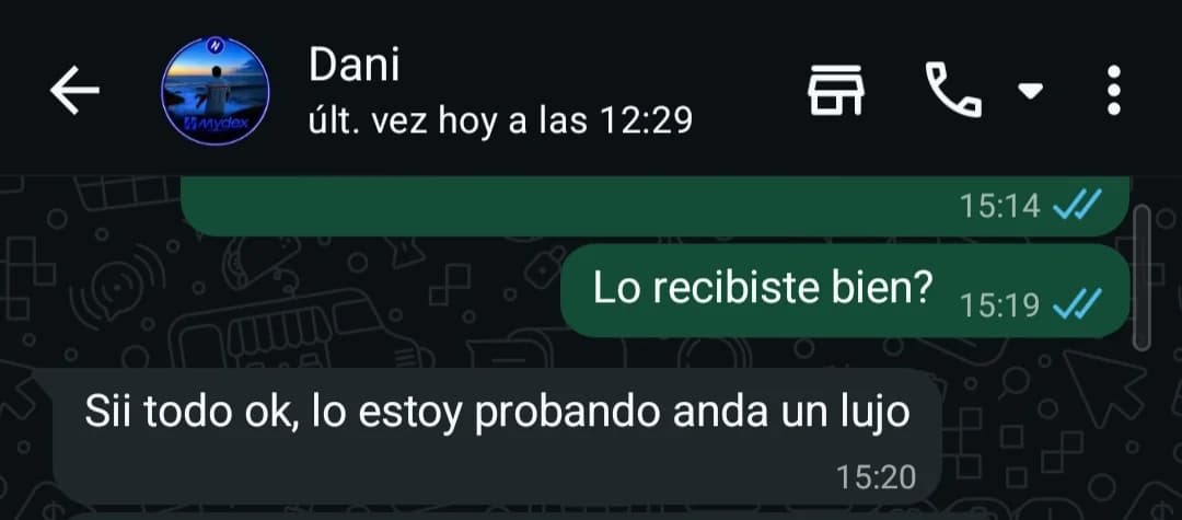 Foto de la reseña de un cliente