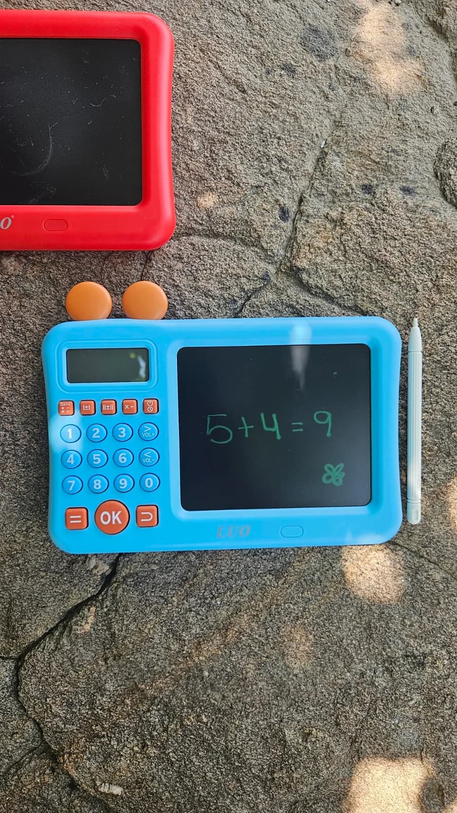 Calculadora con pizarra mágica