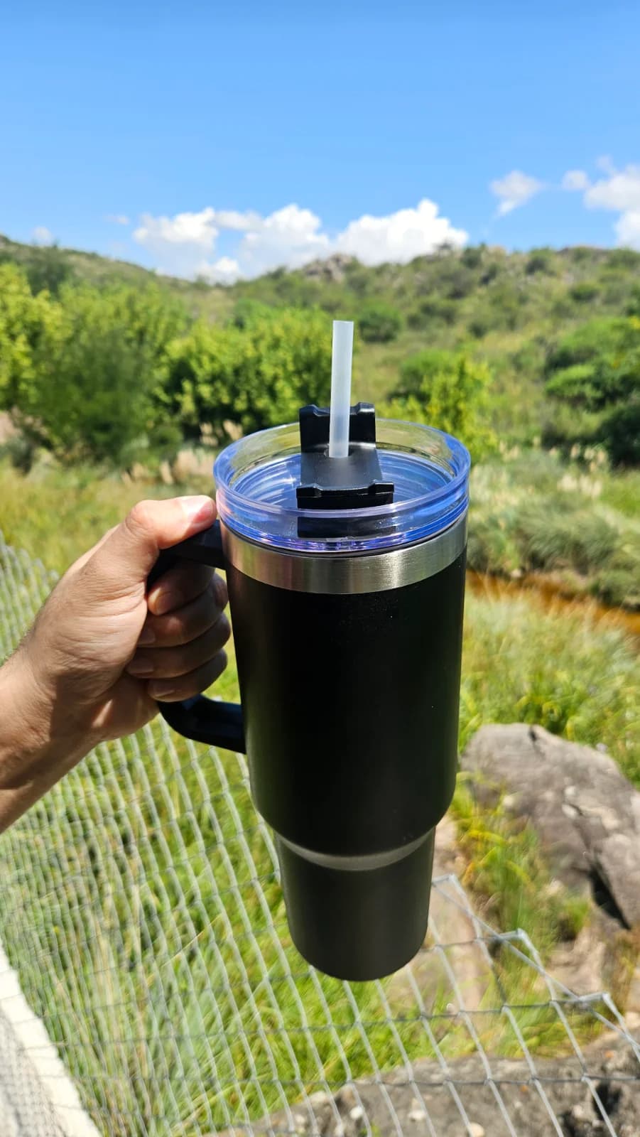 Vaso termico 1 litro negro